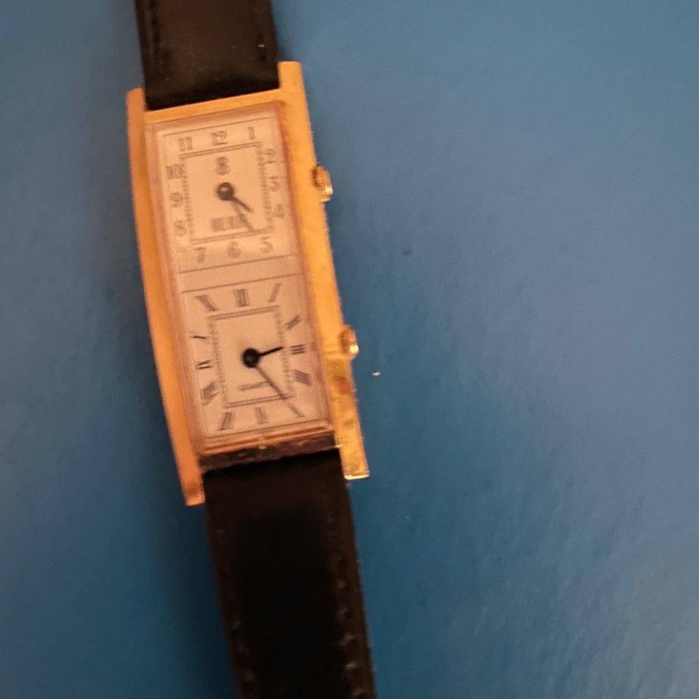 Bill Blass Gold and Black Women's Watch